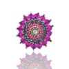 Δαχτυλίδι-Λουλούδι-Με-Πέτρες-Πολύχρωμο-Flower-Power 1